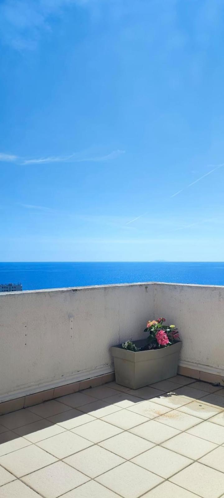 Bright Rooftop F3 Terrace Sea & Mountain View Appartement Bastia (Corsica)